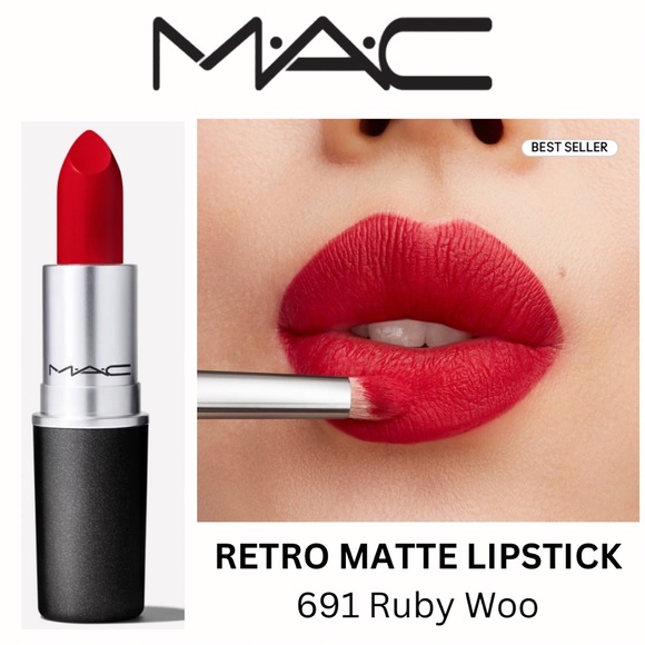 MAC Cosmetics Other - NEW RETRO MATTE LIPSTICK Shade: 691 Ruby Woo